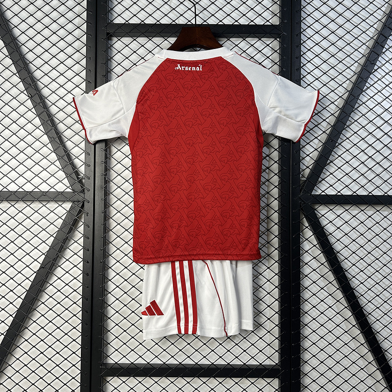 25-26 Arsenal Home Soccer Kids Kit Jersey+Shorts