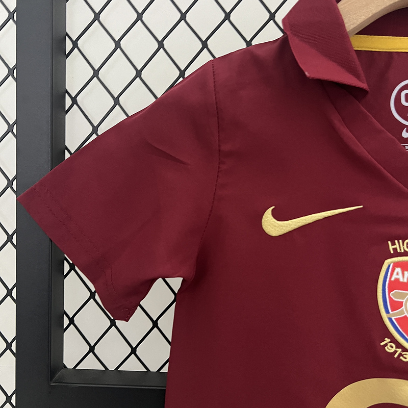 2005-2006 Arsenal Home Retro Version Jersey Kids Size 16-28