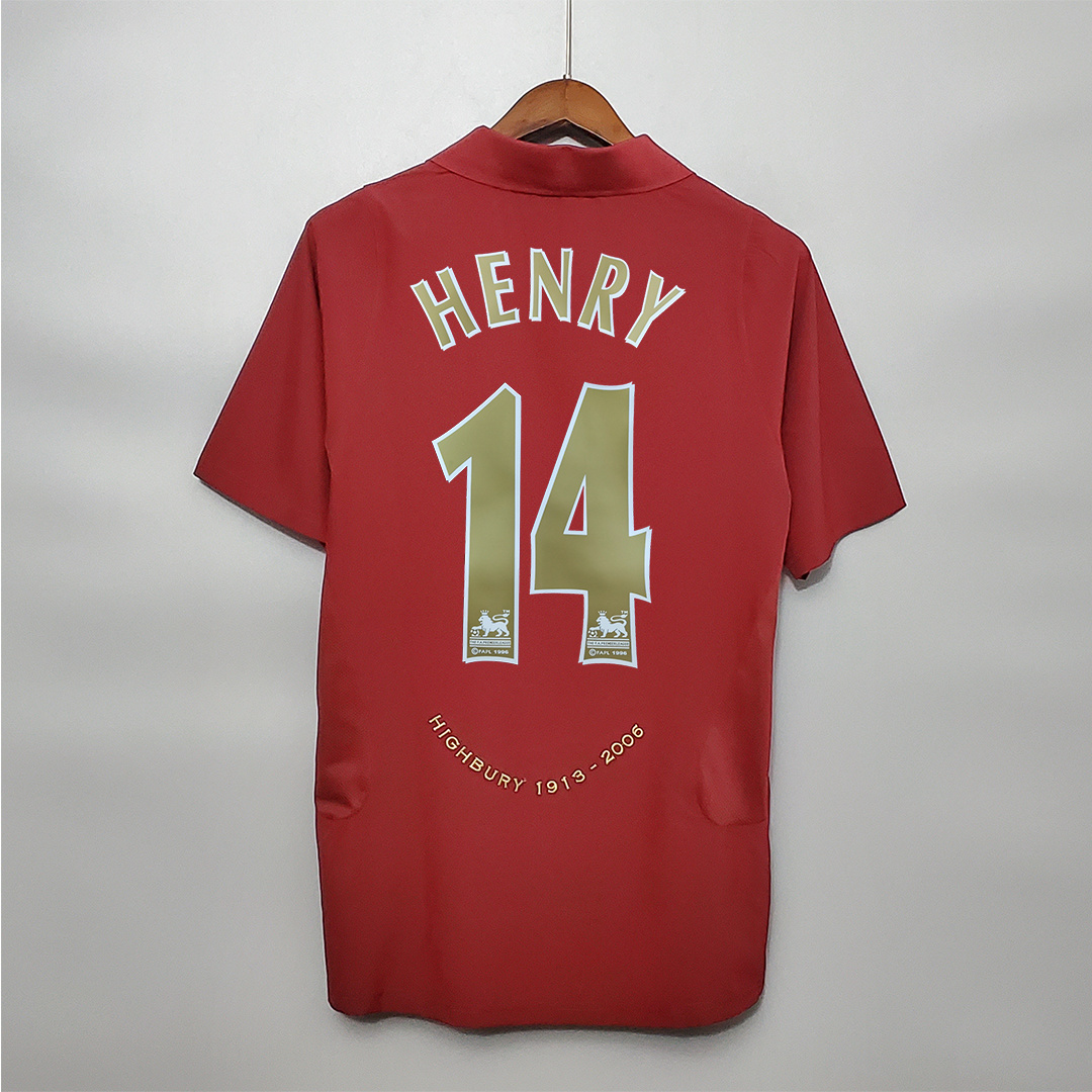 2005-2006 Arsenal Home Retro Version Jersey