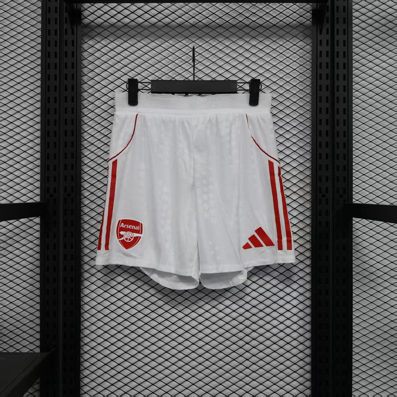 25-26 Arsenal Home Soccer Shorts Player Version S-2XL