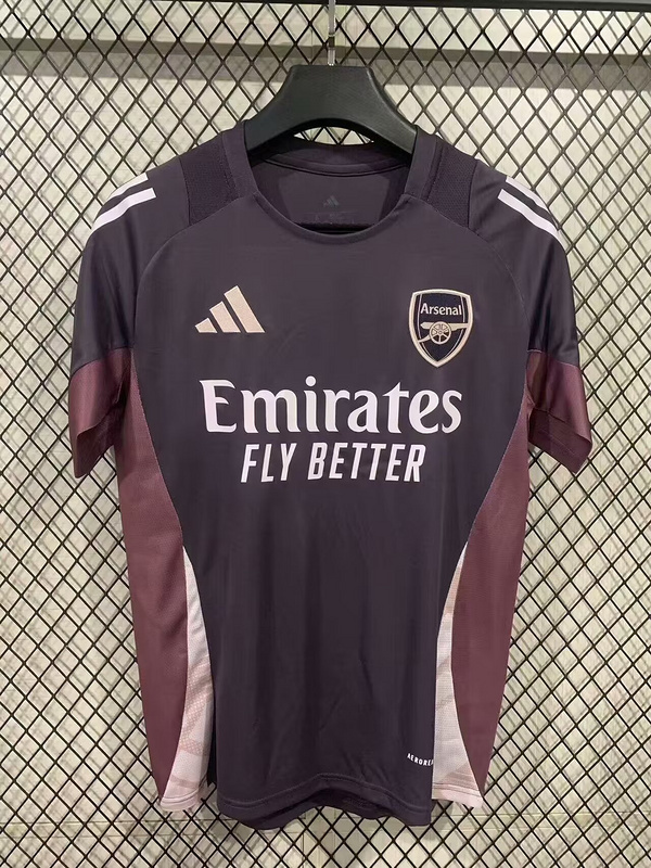 25-26 Arsenal purple training Soccer Jersey S-2XL