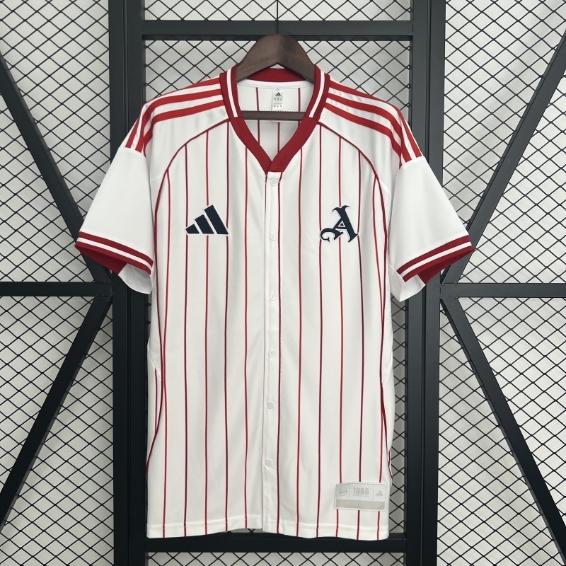 25-26 Arsenal Baseball Soccer Jersey S-2XL