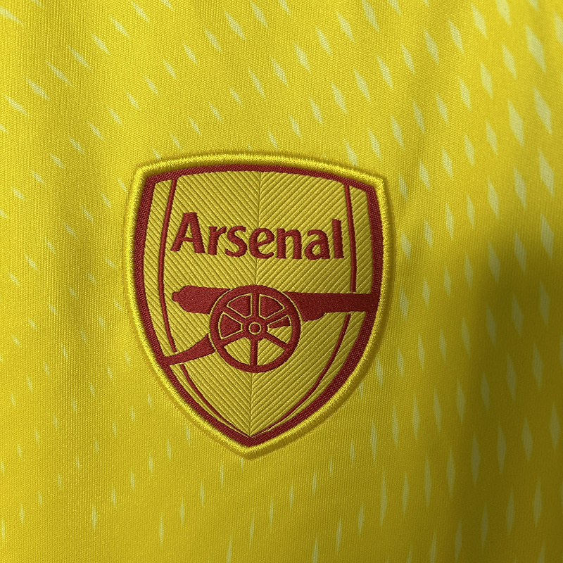 25-26 Arsenal yellow goalkeeper Soccer Jersey S-2XL