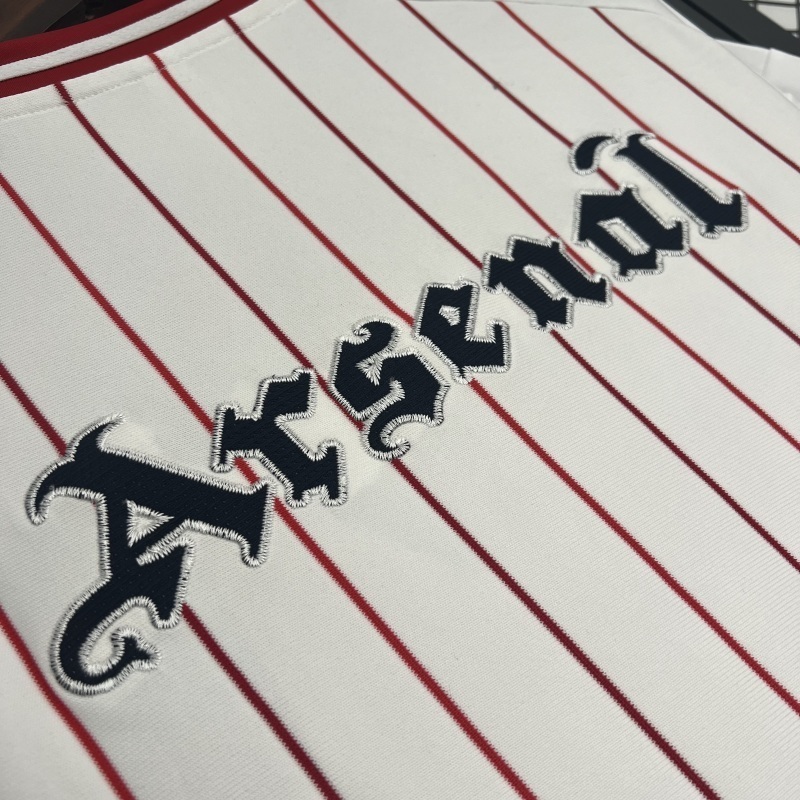 25-26 Arsenal Baseball Soccer Jersey S-2XL