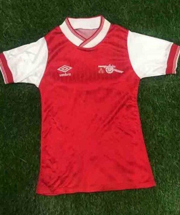 1984 1985 Arsenal Home Retro Version Jersey S-2XL