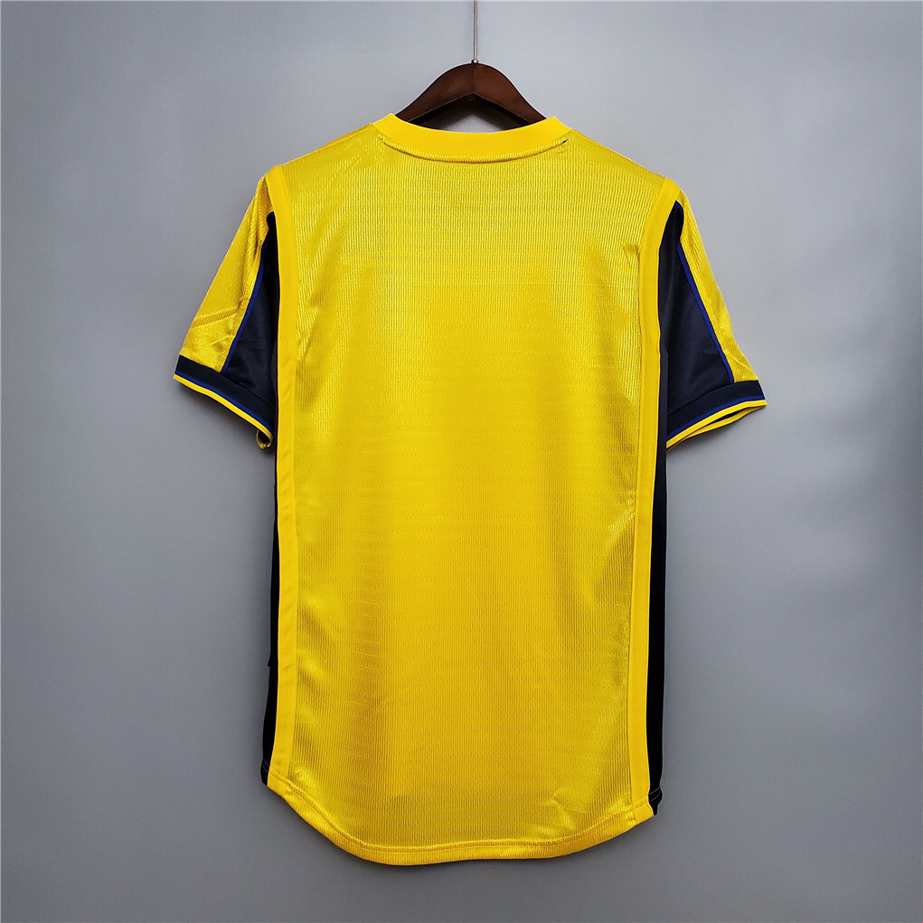 1999 2000 Arsenal Away Retro Version Jersey S-2XL