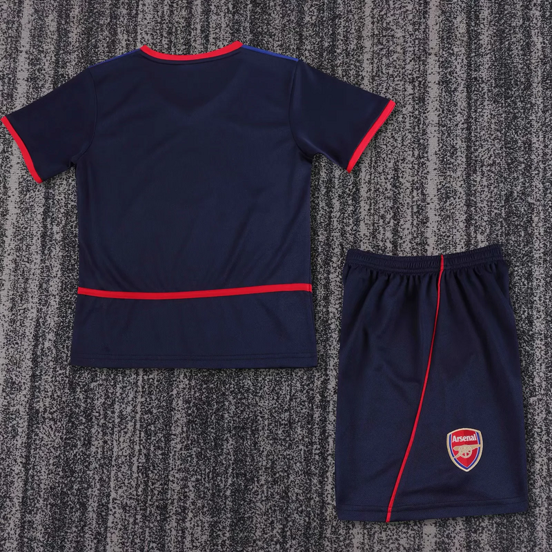 2002 2004 Arsenal Away Retro Version Jersey Kids Size 16-28