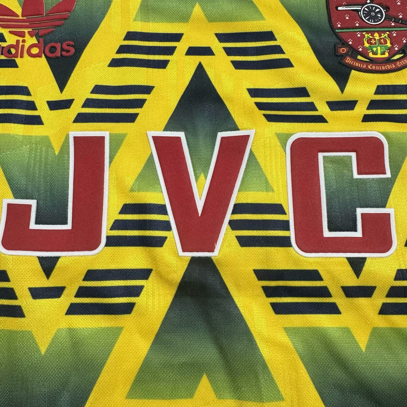 1991 1993 Arsenal Away Retro Version Jersey Kids Size 16-28