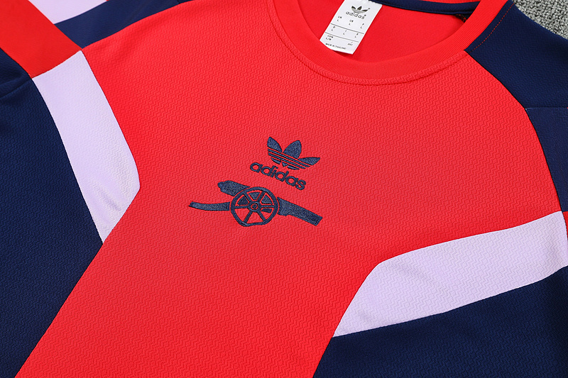 25-26 Arsenal Blue And Red Trakcuist Pre-Match Training Vest S-2XL