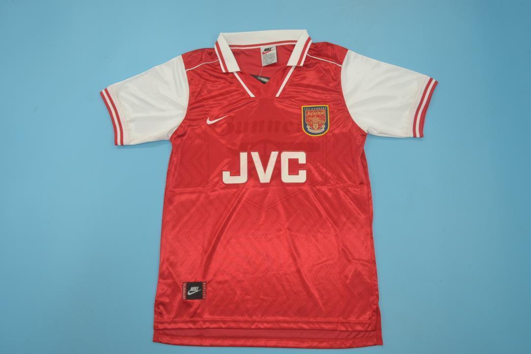 1997 1998 Arsenal Home Retro Version Jersey S-2XL