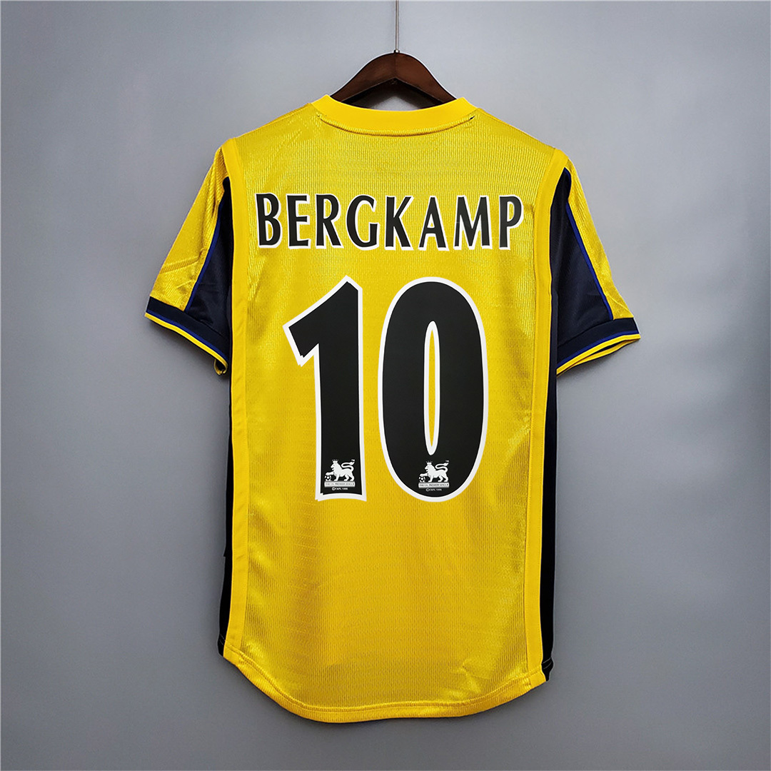 1999 2000 Arsenal Away Retro Version Jersey S-2XL