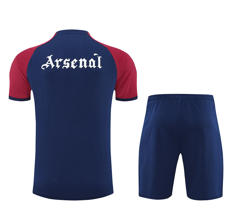 25-26 Arsenal Blue And Red Trakcuist Pre-Match Training Vest S-2XL