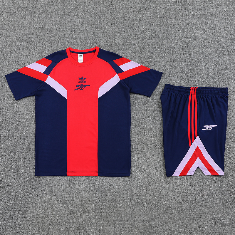 25-26 Arsenal Blue And Red Trakcuist Pre-Match Training Vest S-2XL