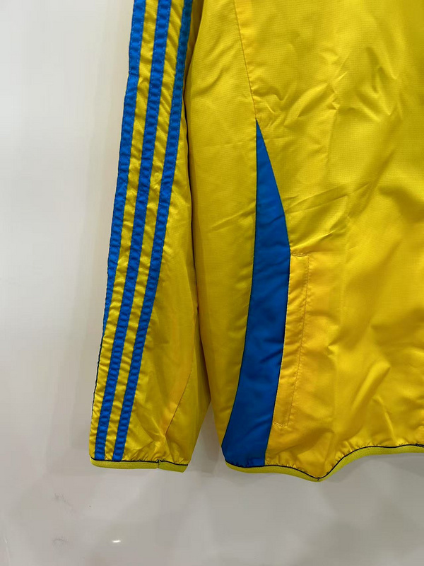 25-26 Arsenal blue yellow reversible Windbreaker Tracksuit  S-2XL