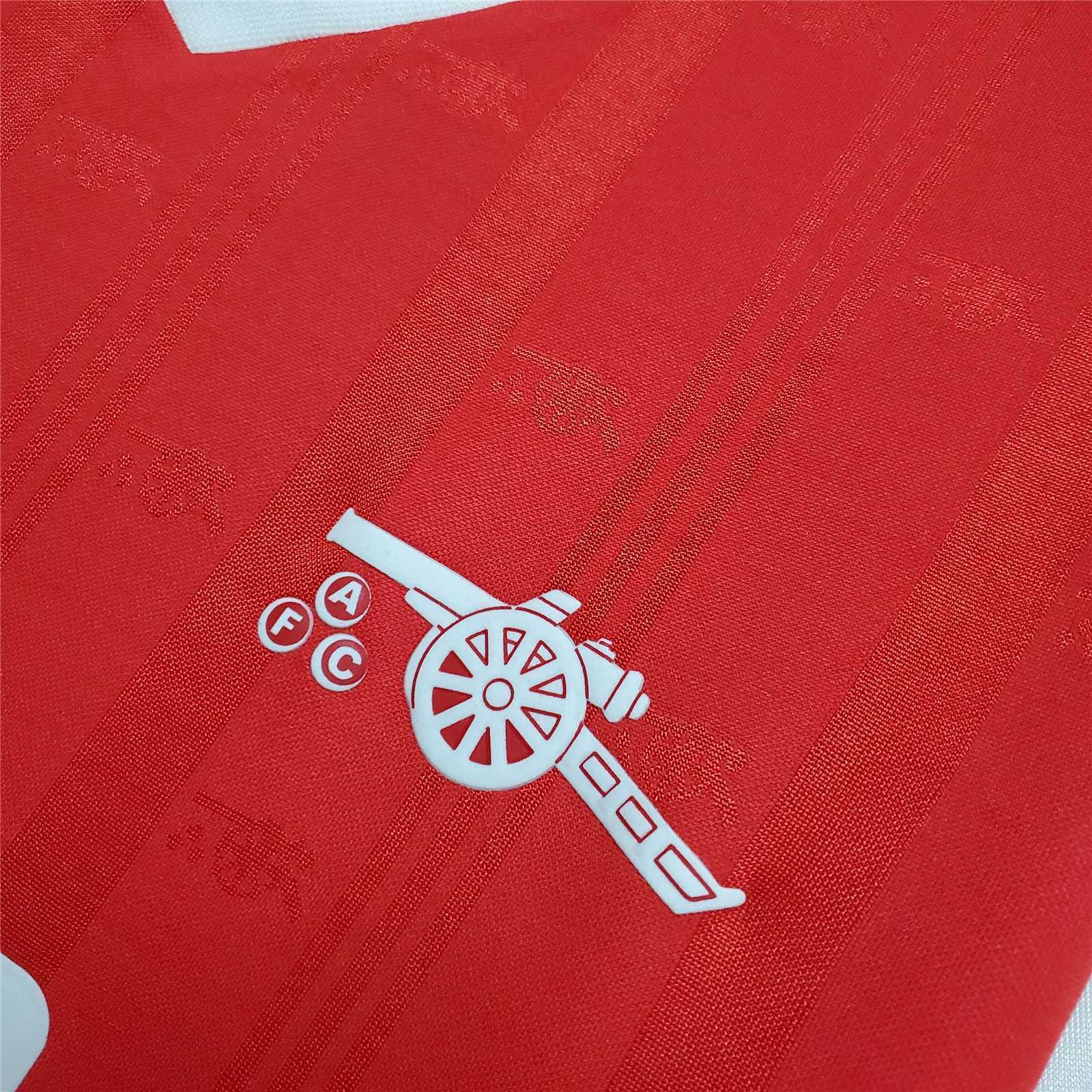 1988 1990 Arsenal Home Retro Version Jersey S-2XL