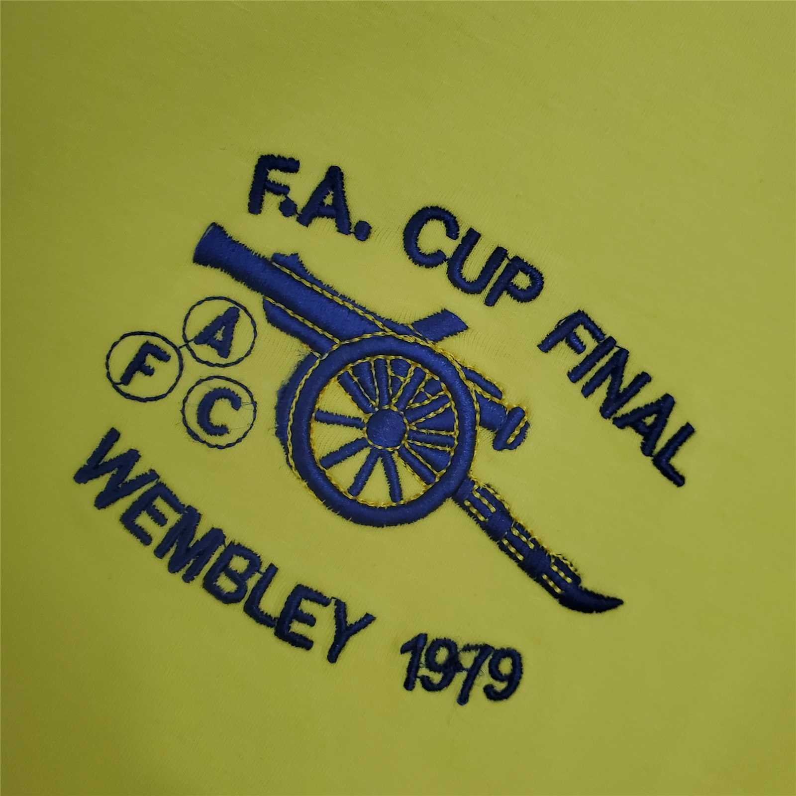 1971 1979 Arsenal Retro Version Jersey Long Sleeve S-2XL