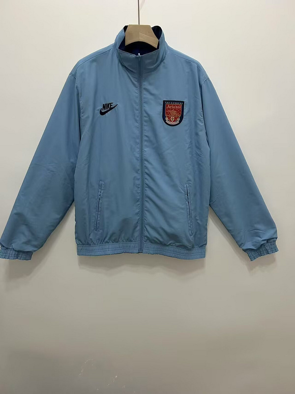 25-26 Arsenal blue reversible Windbreaker Tracksuit  S-2XL