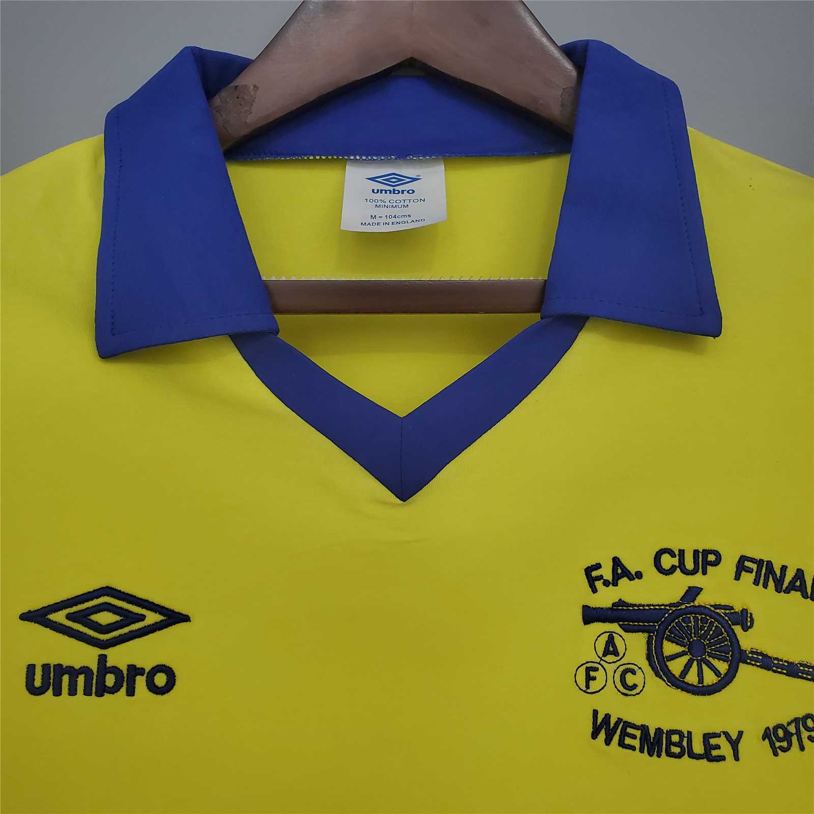 1971 1979 Arsenal Retro Version Jersey Long Sleeve S-2XL