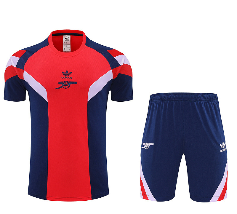 25-26 Arsenal Blue And Red Trakcuist Pre-Match Training Vest S-2XL