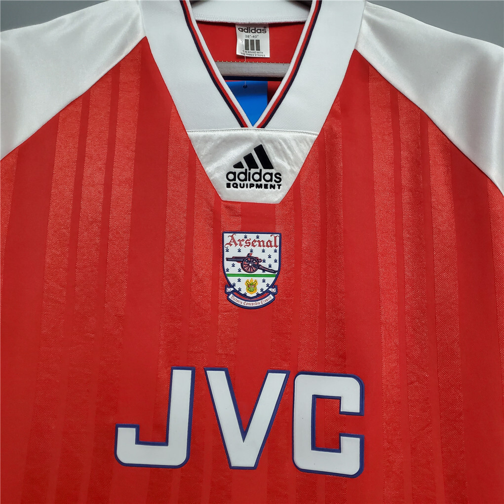 1992 1993 Arsenal Home Retro Version Jersey S-2XL