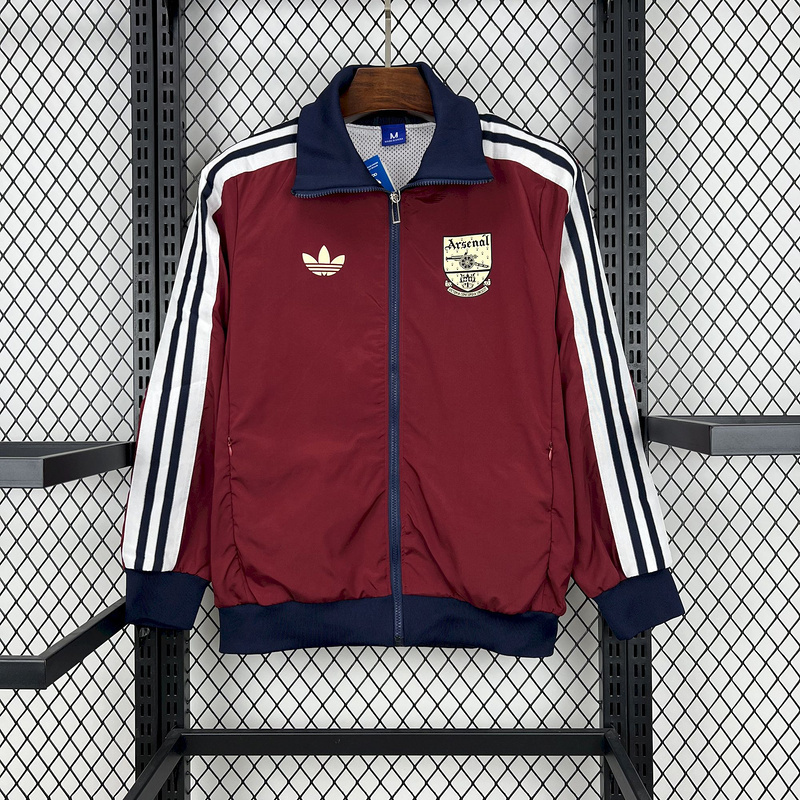 25-26 Arsenal red Windbreaker Tracksuit  S-2XL