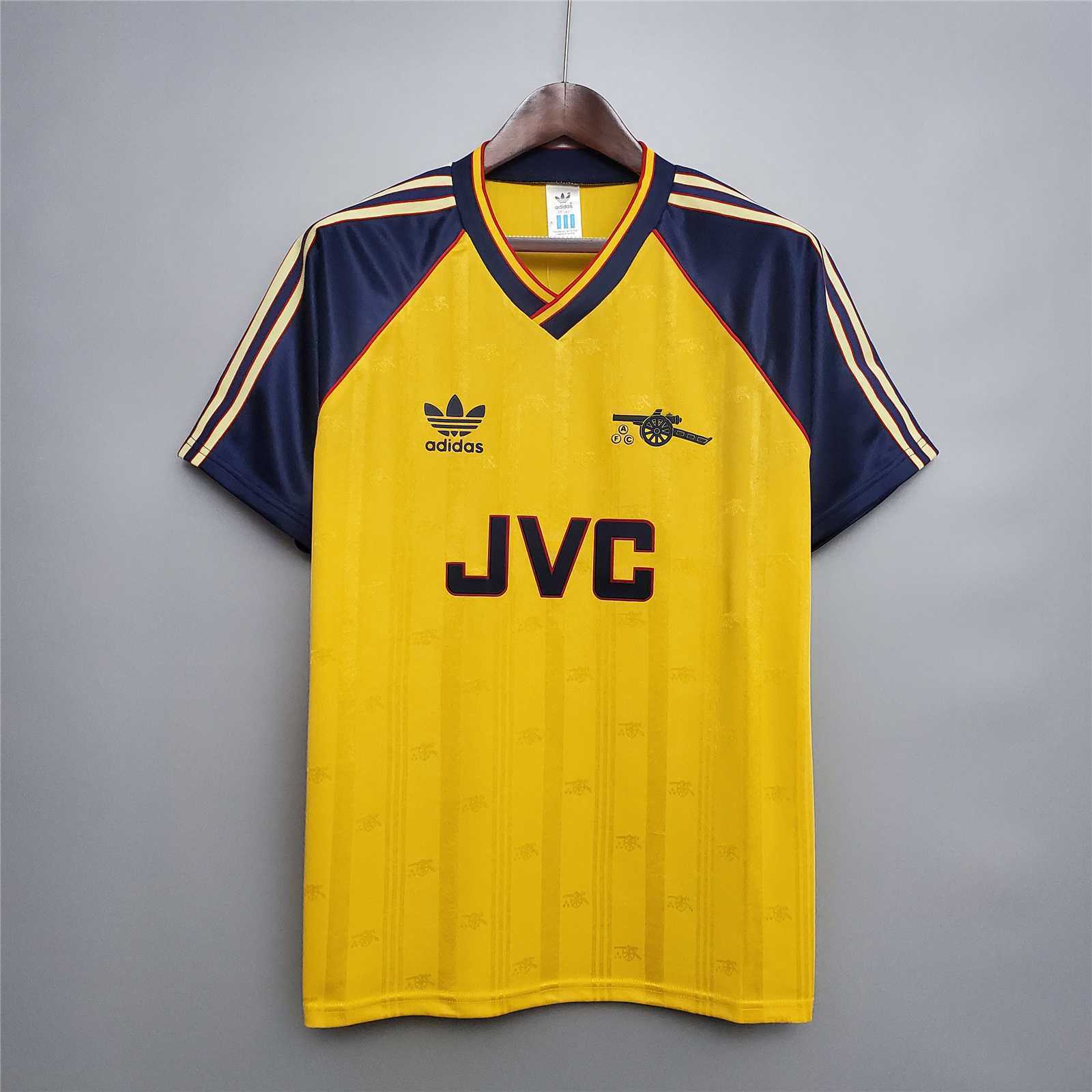 1988 1990 Arsenal Away Retro Version Jersey S-2XL