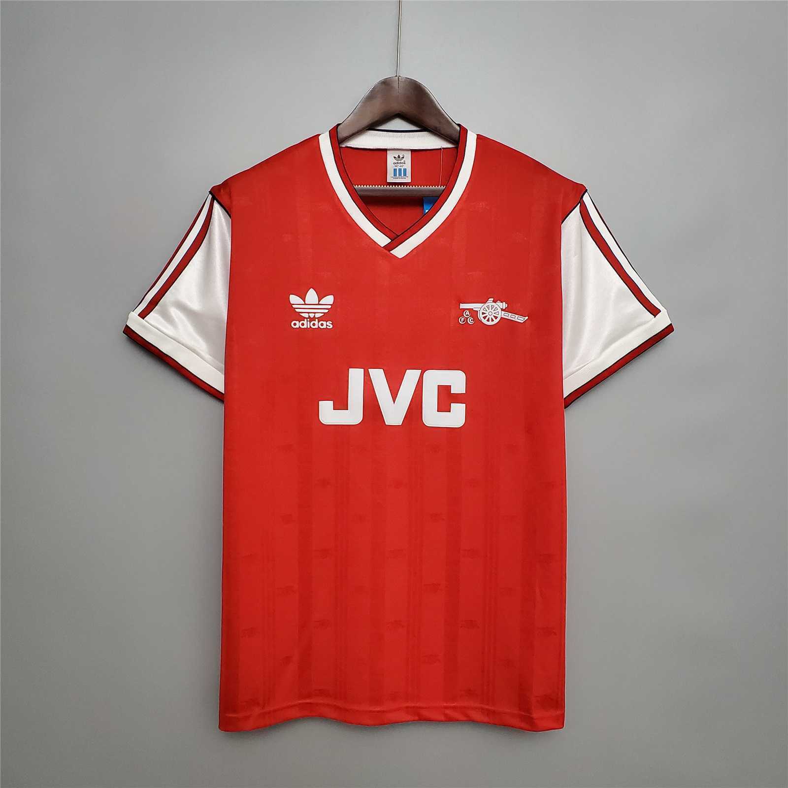 1988 1990 Arsenal Home Retro Version Jersey S-2XL
