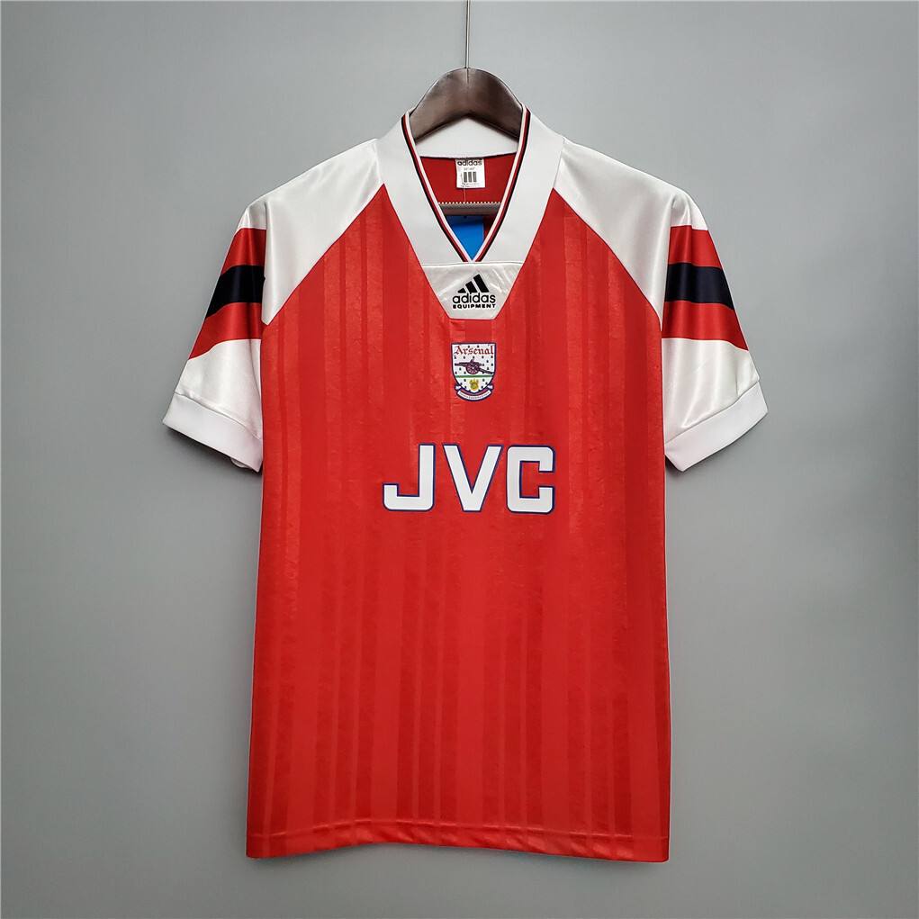 1992 1993 Arsenal Home Retro Version Jersey S-2XL