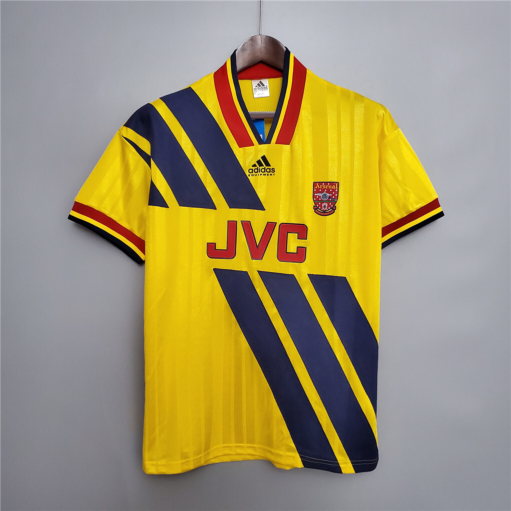 1993 1994 Arsenal Away Retro Version Jersey S-2XL