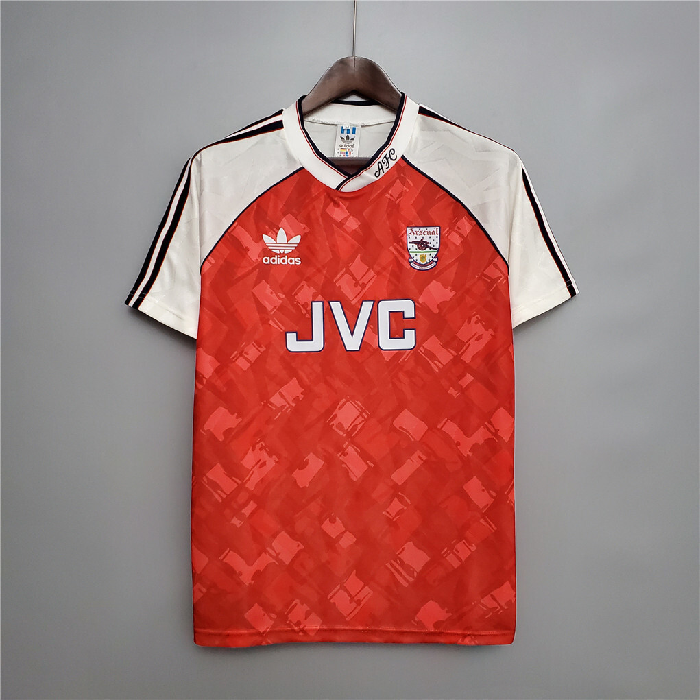 1990 1992 Arsenal Home Retro Version Jersey S-2XL