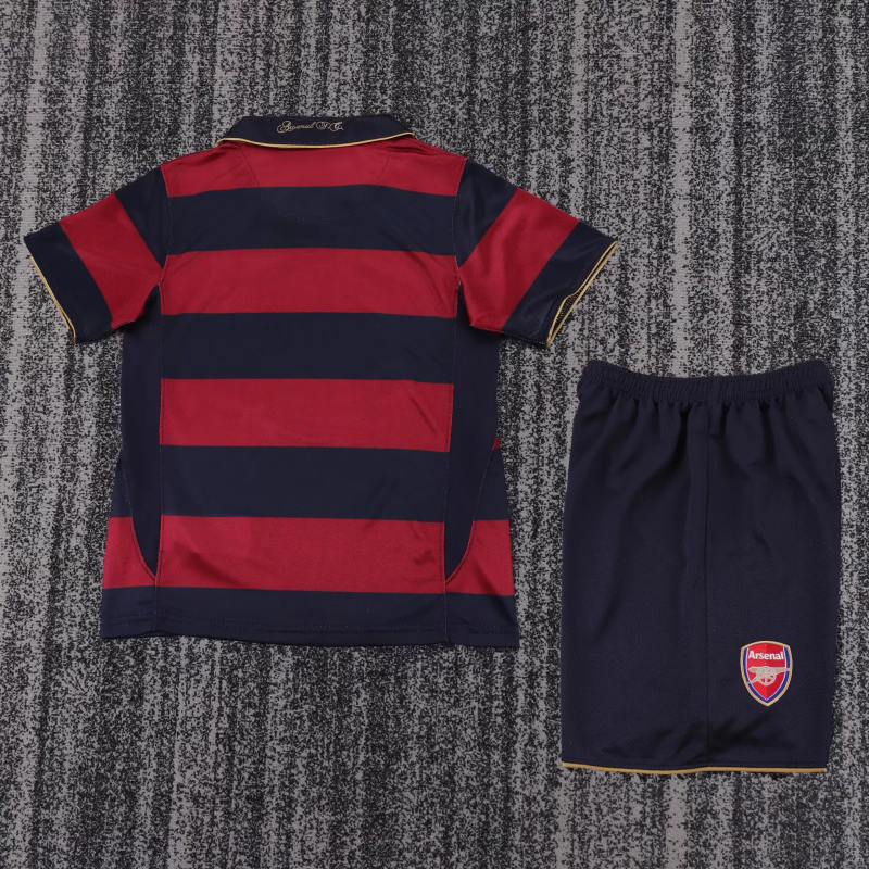 2007 2008 Arsenal Third Retro Version Jersey Kids Size 16-28