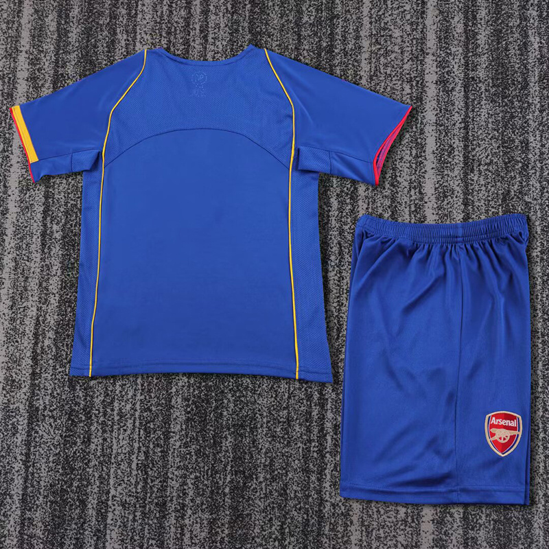 2004 2005 Arsenal Away Retro Version Jersey Kids Size 16-28