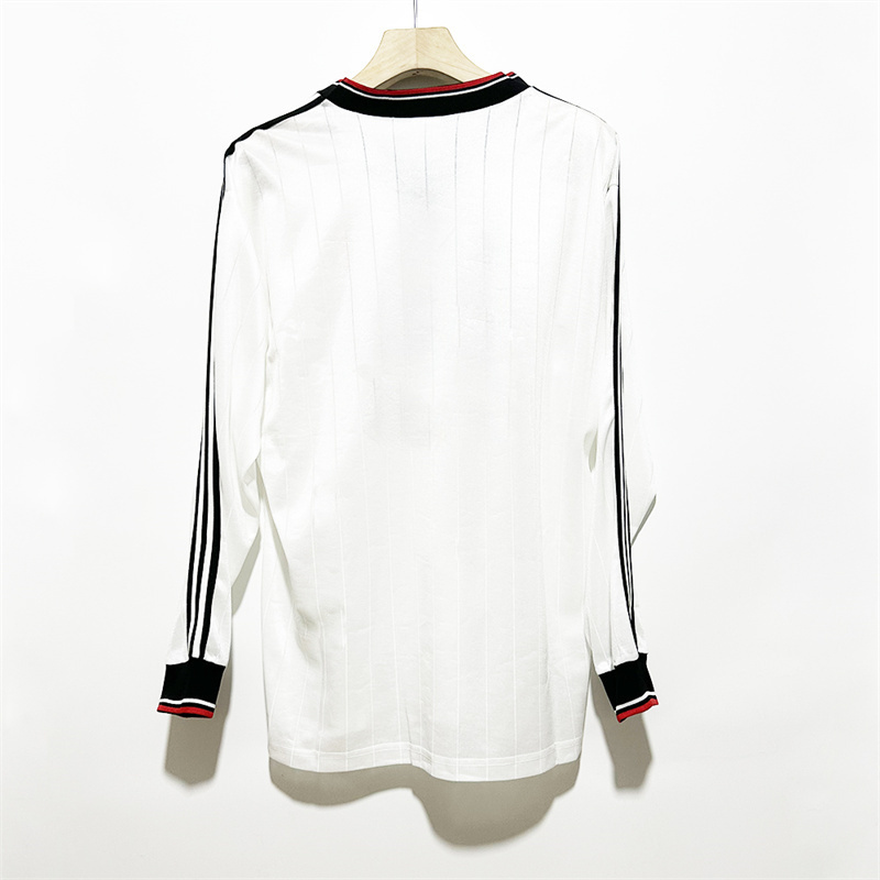 1982-1983 Manchester United Away Soccer Jersey Retro Version S-2XL