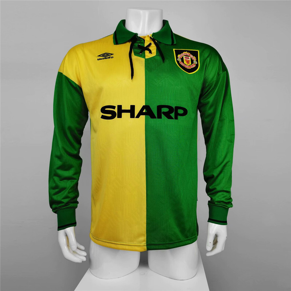 1992-1994 Manchester United Away Soccer Jersey Retro Version S-2XL