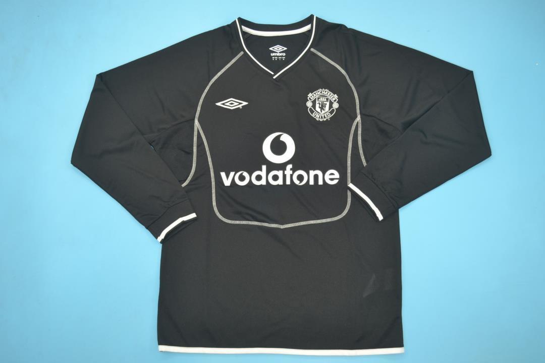 2000-2002 Manchester United Goalkeeper Soccer Jersey Retro Version S-2XL
