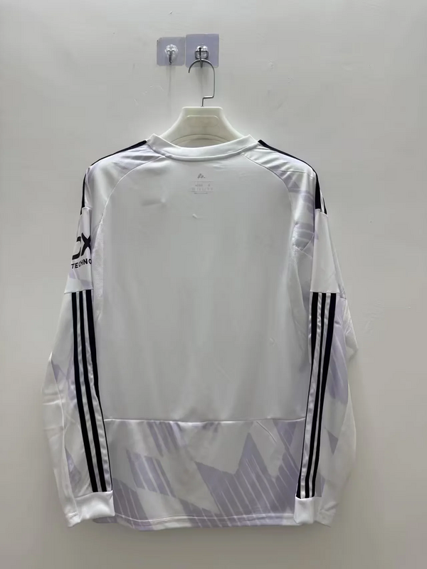 25-26 Manchester United Away Soccer Jersey Long Sleeve S-2XL