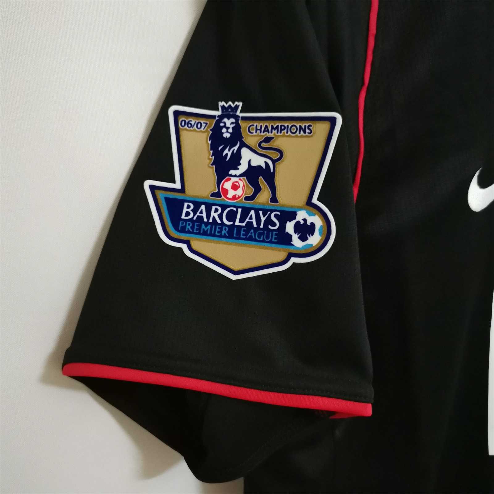 2007 2008 Manchester United Away Soccer Jersey Retro Version S-2XL