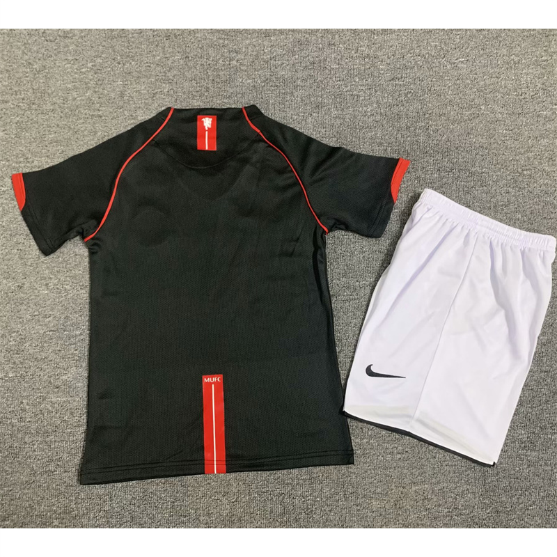2007-2008 Manchester United Away Retro Version Jersey Kids Size 16-28