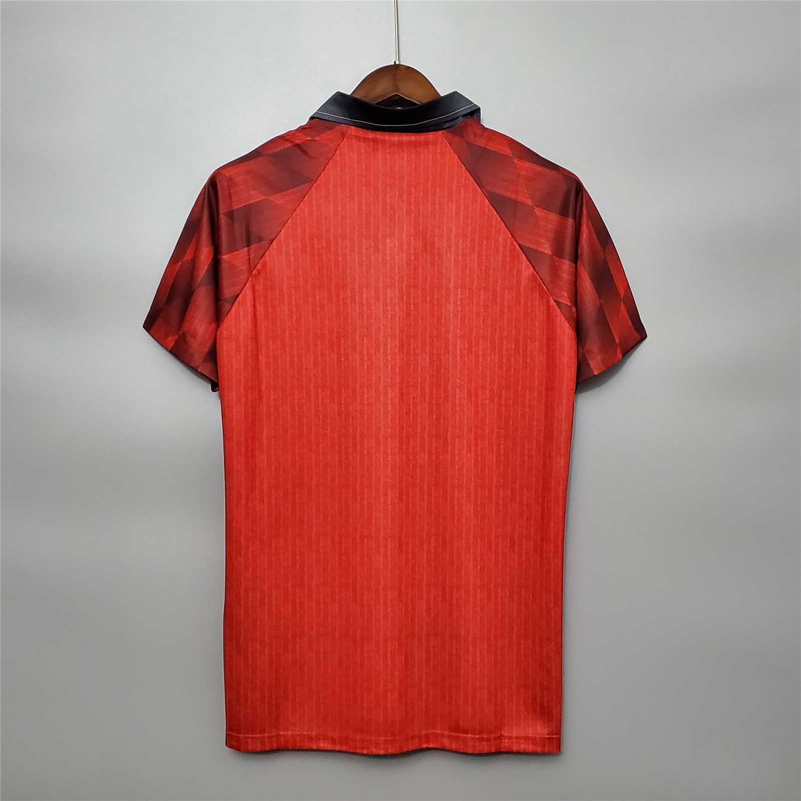 1996-1997 Manchester United Home Soccer Jersey Retro Version S-2XL