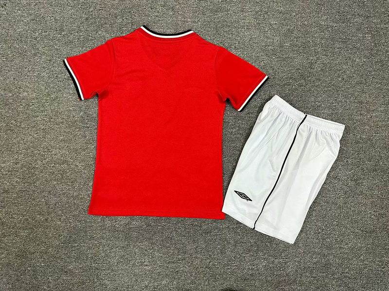 2000-2002 Manchester United Home Retro Version Jersey Kids Size 16-28