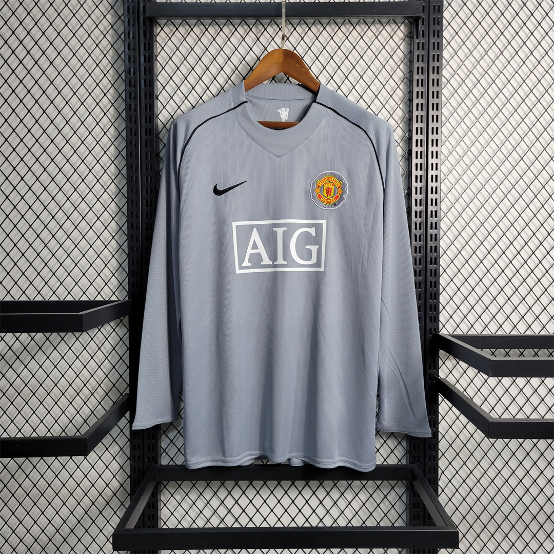 2007-2008 Manchester United Champions League Soccer Jersey Retro Version S-2XL