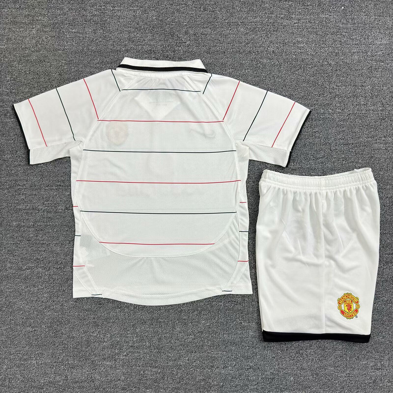 2003-2005 Manchester United Away Retro Version Jersey Kids Size 16-28