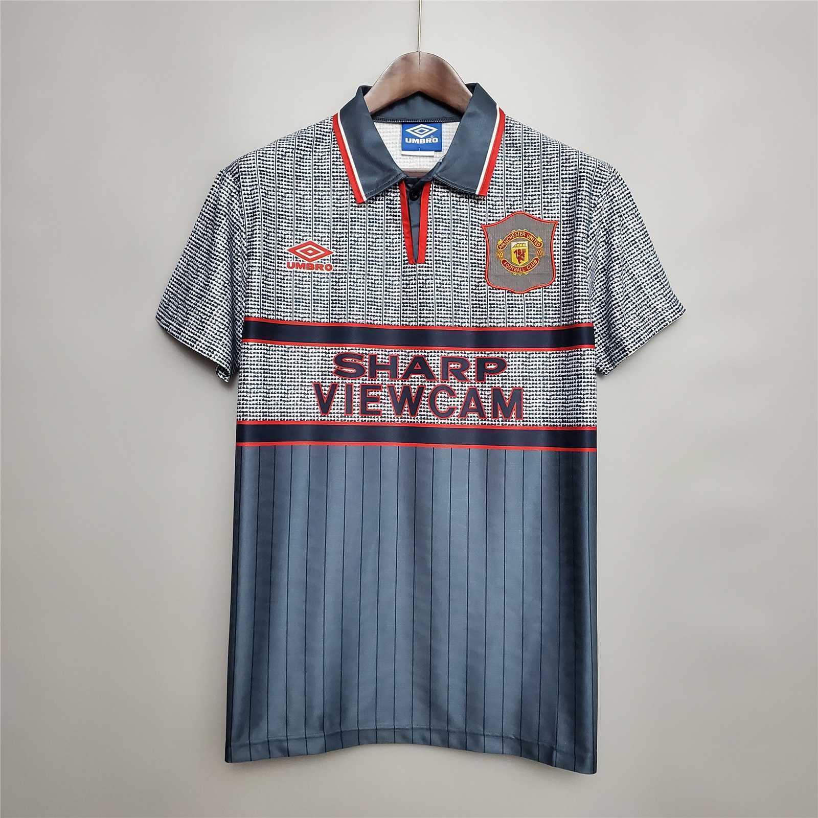 1994-1996 Manchester United Third Soccer Jersey Retro Version S-2XL