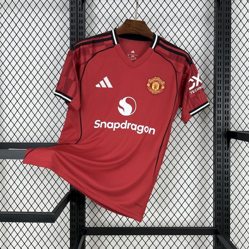 25-26 Manchester United Home Soccer Jersey S-4XL