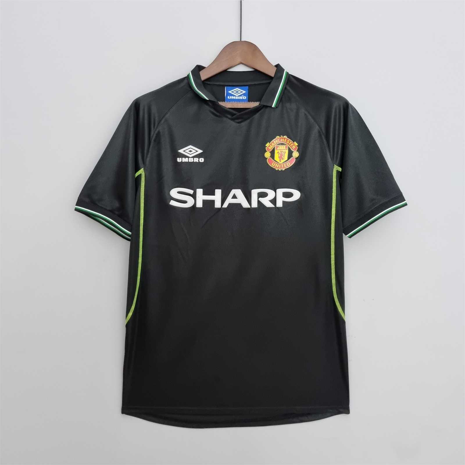 1988-1999 Manchester United Away Soccer Jersey Retro Version S-2XL