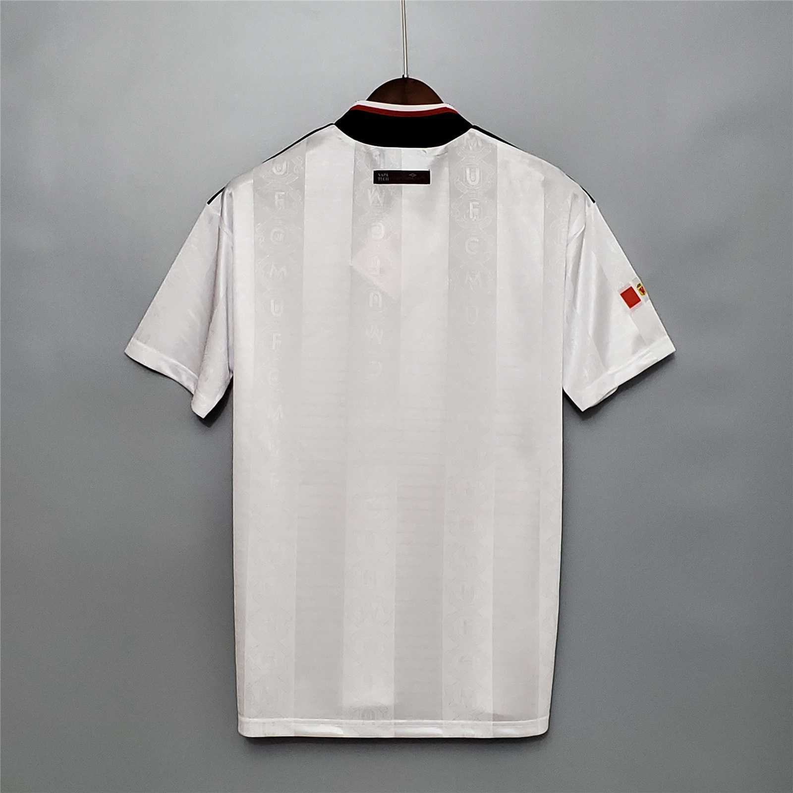 1998-1999 Manchester United Away Soccer Jersey Retro Version S-2XL