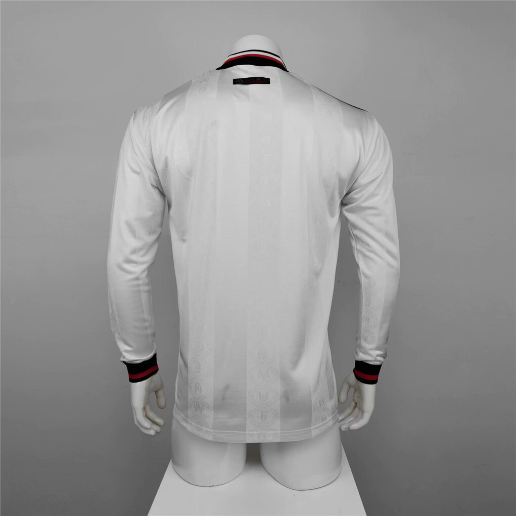1998-1999 Manchester United Away Soccer Jersey Retro Version S-2XL