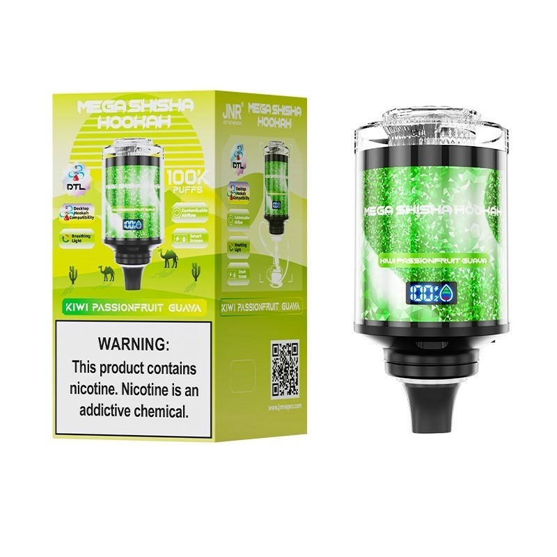 JNR Mega Shisha Hookah 100K Einweg Vape 60ml