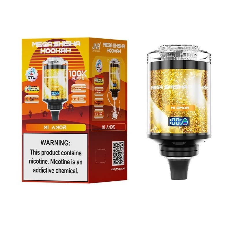 JNR Mega Shisha Hookah 100K Einweg Vape 60ml