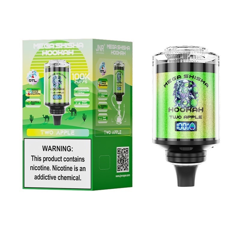 JNR Mega Shisha Hookah 100K Einweg Vape 60ml